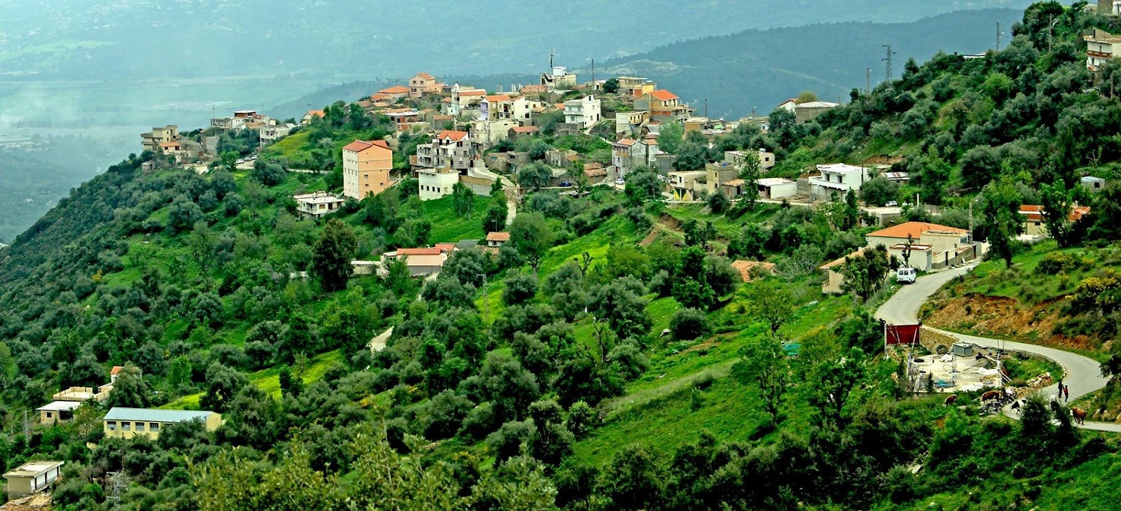 Vue panoramique du village